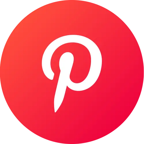 colored pintrest icon